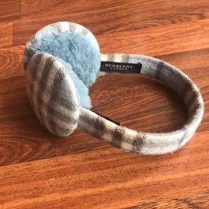 Burberry Small Blue Earmuffs